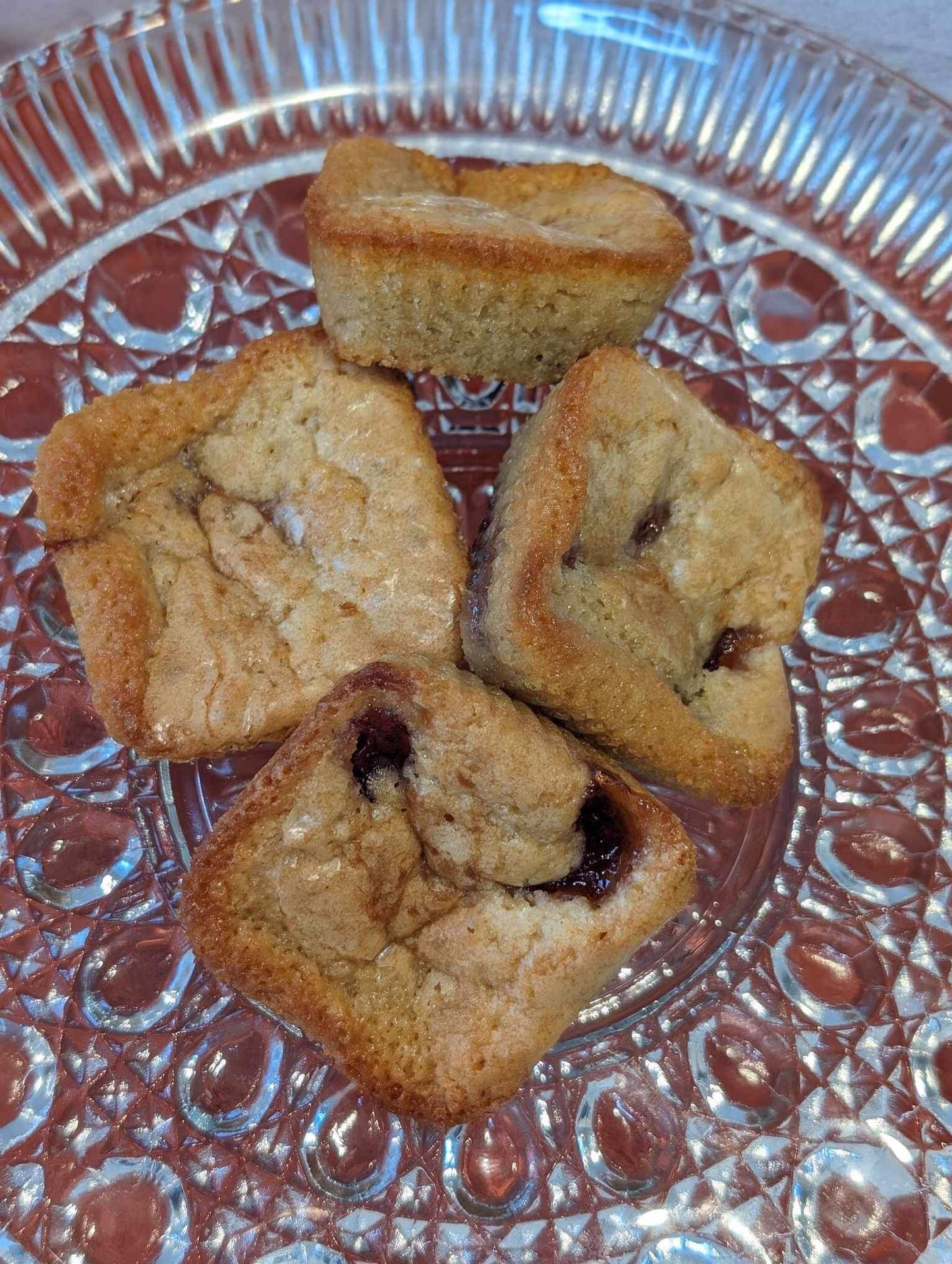 PB & J Blondies
